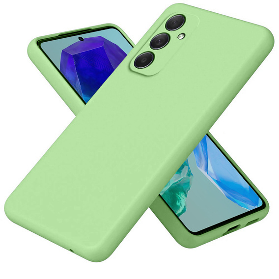 Θήκη για Samsung Galaxy M55 5G, Silicone Lite, πράσινη