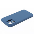 Θήκη για iPhone 15 Pro Max, Silicone Lite, σκούρο μπλε