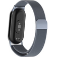 Βραχιόλι Μιλάνου με θήκη για Xiaomi Smart Band 10 / 9 / 8, γκρι