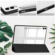 Θήκη για Samsung Galaxy Tab S9 FE+ Plus, Smartcase Hybrid, με χώρο για γραφίδα, μαύρη