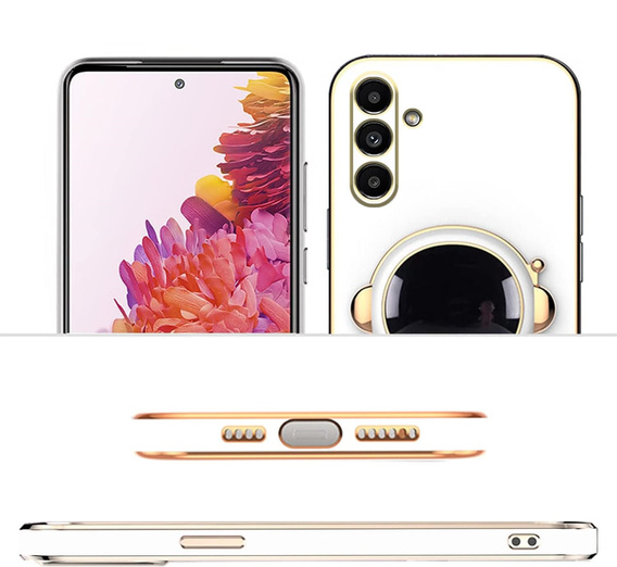 Θήκη για Samsung Galaxy A56 5G, Astronaut, λευκή