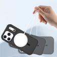 Θήκη MagForce για iPhone 17 Pro, για MagSafe, θωρακισμένη, μαύρο