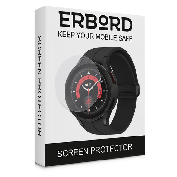 3x Φύλλο υδρογέλης ERBORD για Samsung Galaxy Watch 5 Pro 45mm