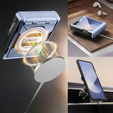 Θήκη Tongate MECH με MagSafe για Samsung Galaxy Z Flip7 FE / Z Flip6, μπλε