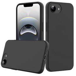 Θήκη για iPhone 16e, Silicone MagSafe, μαύρη