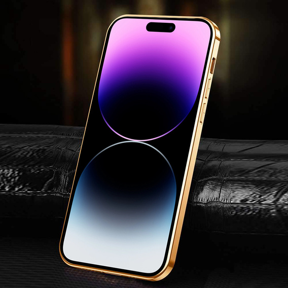 Θήκη για iPhone 14 Pro, Cowhide Leather, πράσινη