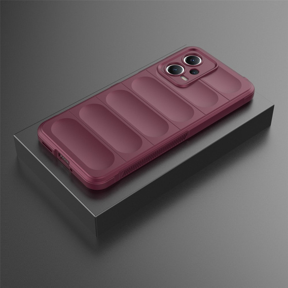 Θήκη για Xiaomi Redmi Note 12 5G / POCO X5 5G, Gaming Shockproof, μπορντό