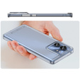 Θήκη για Motorola Edge 40, Fusion Hybrid, διαφανής