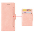 Θήκη με πτερύγιο για Xiaomi 14 Ultra, Card Slot, ροζ