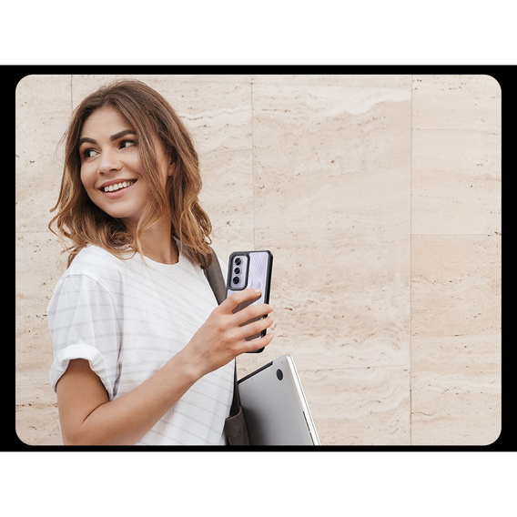 θήκη DuxDucis για το Oppo Reno 12 Pro, Aimo Case, διαφανής / μαύρη