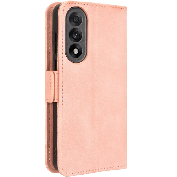 Θήκη με πτερύγιο για OnePlus Nord 5, Card Slot, ροζ