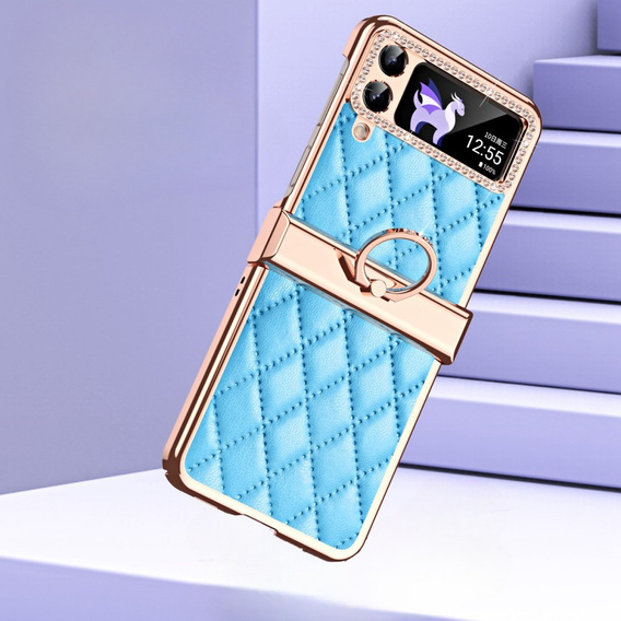 Θήκη για Samsung Galaxy Z Flip 4 5G, Rhombus Grid