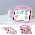 Παιδική θήκη για iPad mini 7.9" 2019/2015/2014/2013/2012 (5/4/3/2/1 gen.), Cute Patterns, με βάση, ροζ
