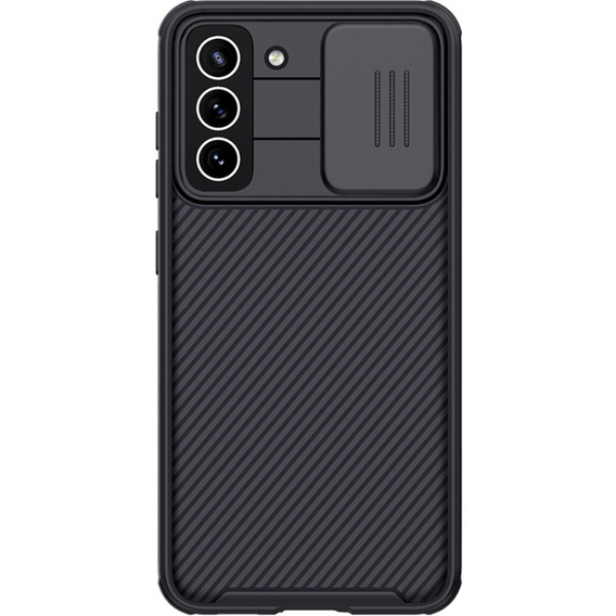Θήκη για Samsung Galaxy S21 FE, θωρακισμένη Nillkin, CamShield Pro, μαύρη