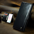 θήκη CASEME για Samsung Galaxy Note 10 Plus, Waxy Textured, μαύρη