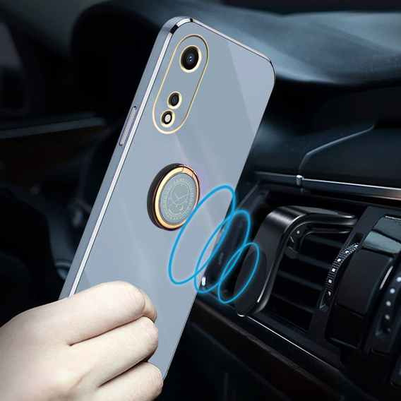 Θήκη για Oppo A78 5G, Electro Ring, μπλε