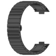 Ατσάλινο βραχιόλι για Huawei Watch Fit 4 / 4 Pro / 3, Μαύρο