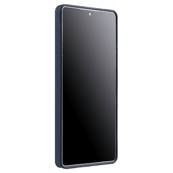 Θήκη MELKCO για Samsung Galaxy S25 Ultra, δερμάτινη, σκούρο μπλε