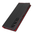 Δερμάτινη θήκη για Sony Xperia 1 VI, ERBORD Grain Leather, μαύρη