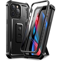 Θωρακισμένη θήκη για iPhone 13 Pro, Dexnor Full Body, μαύρη