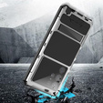 Θήκη για Samsung Galaxy S23 Ultra, R-JUST, θωρακισμένη, ασημί