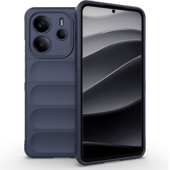 Θήκη για Xiaomi Redmi Note 14 4G, Gaming Shockproof, σκούρο μπλε