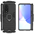 Θήκη για Huawei Nova 9, Kickstand Ring, μαύρη