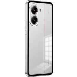 Θήκη για Xiaomi Poco X7 Pro 5G, Frame Case, ασημένια