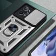 Θήκη για Realme C31, CamShield Slide, ασημένιο