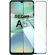Μετριασμένο γυαλί 3D για Xiaomi Redmi A5, μαύρο πλαίσιο