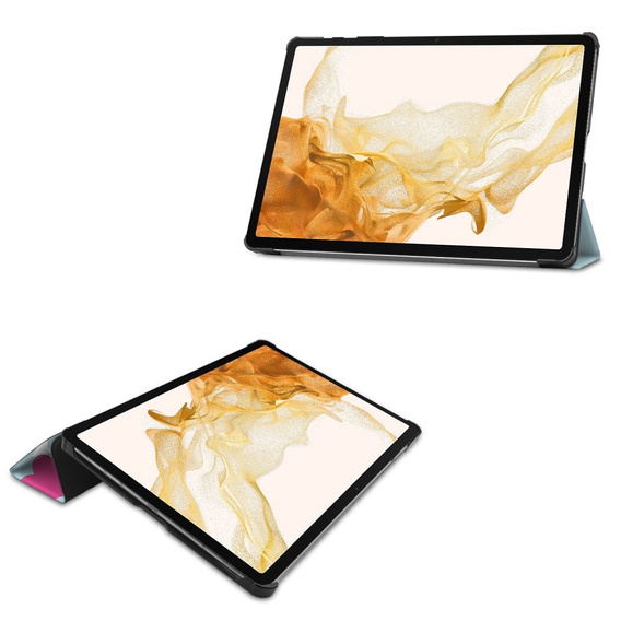 Θήκη για Samsung Galaxy Tab S9 Plus, Smartcase, unicorn