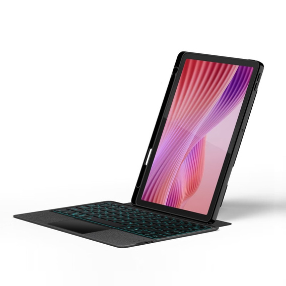 Θήκη + πληκτρολόγιο Lenovo Tab Plus, μαύρη
