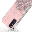 Θήκη για Vivo Y52 5G / Y72 5G, Glittery, ροζ