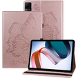 Θήκη για Lenovo Tab M9, Wallet Pen Slot, butterflies, καφέ