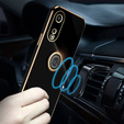 Θήκη για Oppo A78 5G, Electro Ring, μαύρη