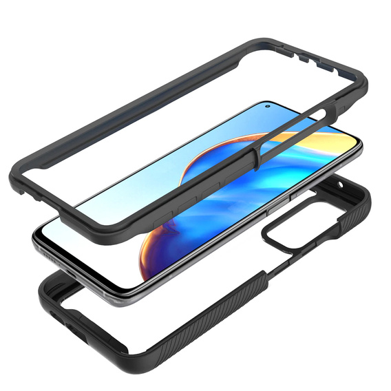 Θήκη για Xiaomi Mi 10T / 10T Pro, Shockproof, με μεμβράνη, μπλε