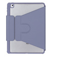Θήκη πληκτρολογίου για iPad 11" 2025 A16 (11 gen.) / iPad 10.9" 2022 (10 gen.), Rotary 360° Leather, μωβ