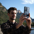 Θωρακισμένη θήκη για Samsung Galaxy S24 Plus, Dexnor Full Body (Two Frames), σκούρο μπλε