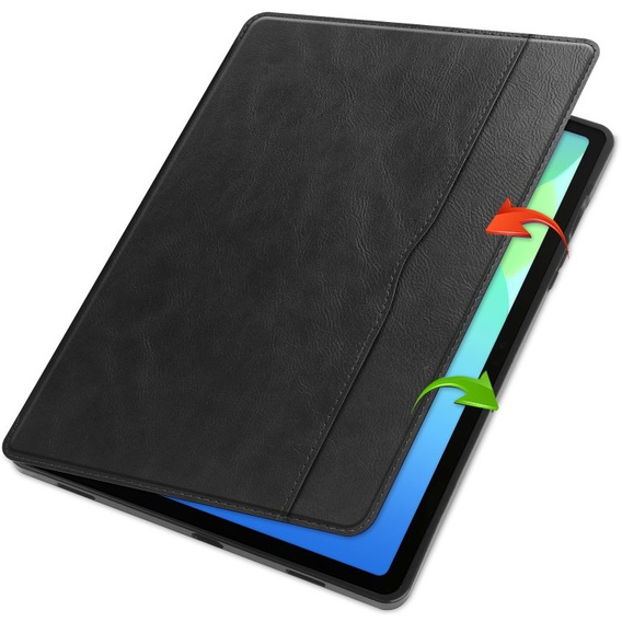 Θήκη για Lenovo Tab M11, Business Card and Pen Slot, μαύρη