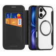 Θήκη Dux Ducis για iPhone 17, Skin X Pro, με πτερύγιο, για MagSafe, μαύρο