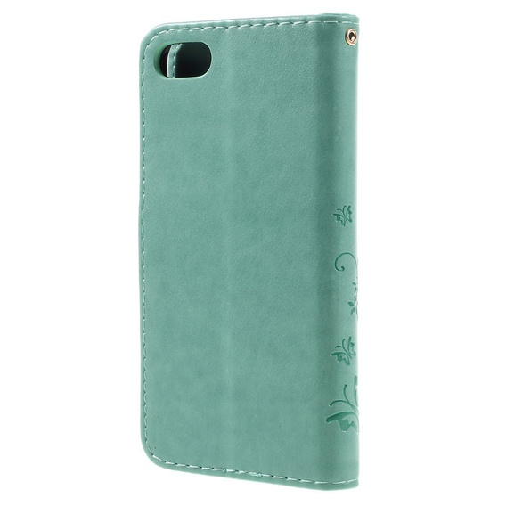 Θήκη με πτερύγιο για iPhone 7/8/SE 2020/SE 2022, Butterfly, πράσινη