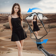 Blavec Selfie Stick Aluminium Fusion P07 με MagSafe, φώτα LED και τηλεχειριστήριο