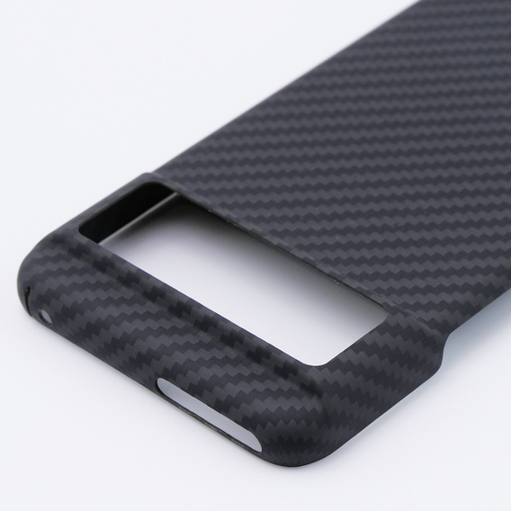 Θήκη για Google Pixel 8, Aramid Fiber Cover, μαύρη