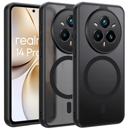 Θήκη για Realme 14 Pro 5G, για MagSafe, ERBORD Μatt Case, μαύρη