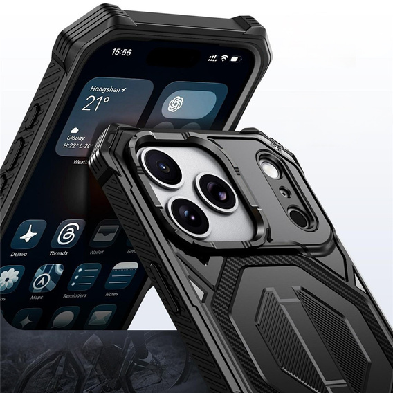 Προστατευτική θήκη με βάση συμβατή με MagSafe για iPhone 17 Pro Max