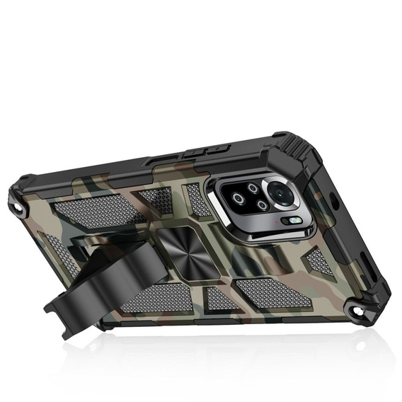 Θήκη για Xiaomi Redmi Note 10/ 10S, Armor Kickstand, πράσινη