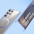 Θήκη για Samsung Galaxy S25 Ultra, Electro MagSafe, μπλε + κορδόνι