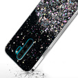 Θήκη για Xiaomi Redmi Note 8 Pro, Glittery, μαύρη