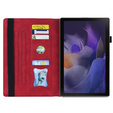 θήκη για Lenovo Tab M11, Classic, με υποδοχή γραφίδας, κόκκινη