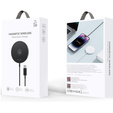 XO CX022 - Μαγνητικός επαγωγικός φορτιστής 15W για iPhone και συσκευές Qi